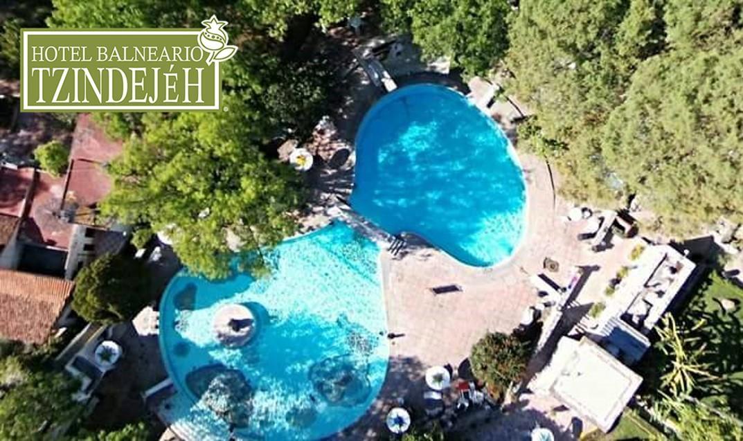 Hotel Balneario Tzindejeh Tasquillo Buitenkant foto